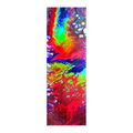 “Phoenix Inferno” — 36x12 Original Fluid Abstract Painting